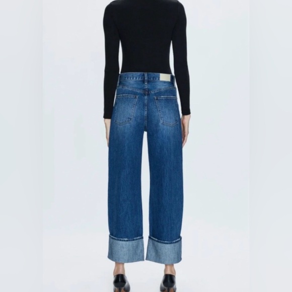 Pistola Ryder Straight Leg High
Rise Cuffed Jean - Picture 12 of 13